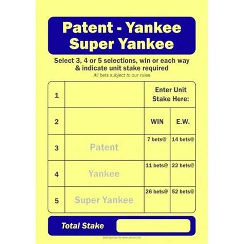 patent bet calculator
